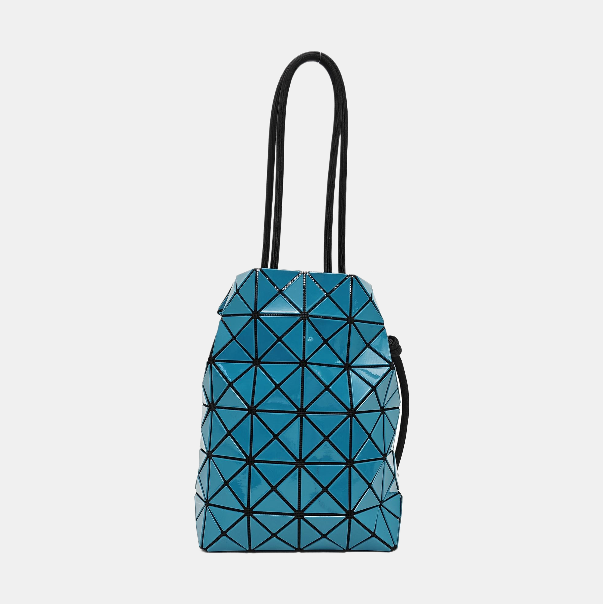 Special Material Top Handle Bag Blue