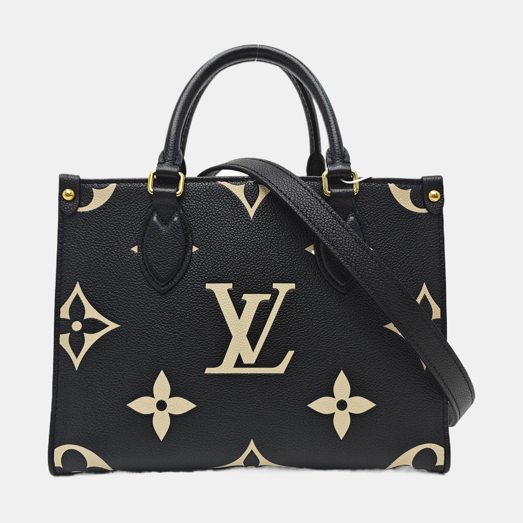 ONTHEGO PM Calfskin Black