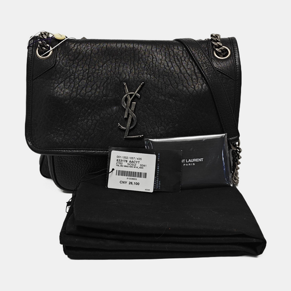 NIKI Medium Lambskin Black
