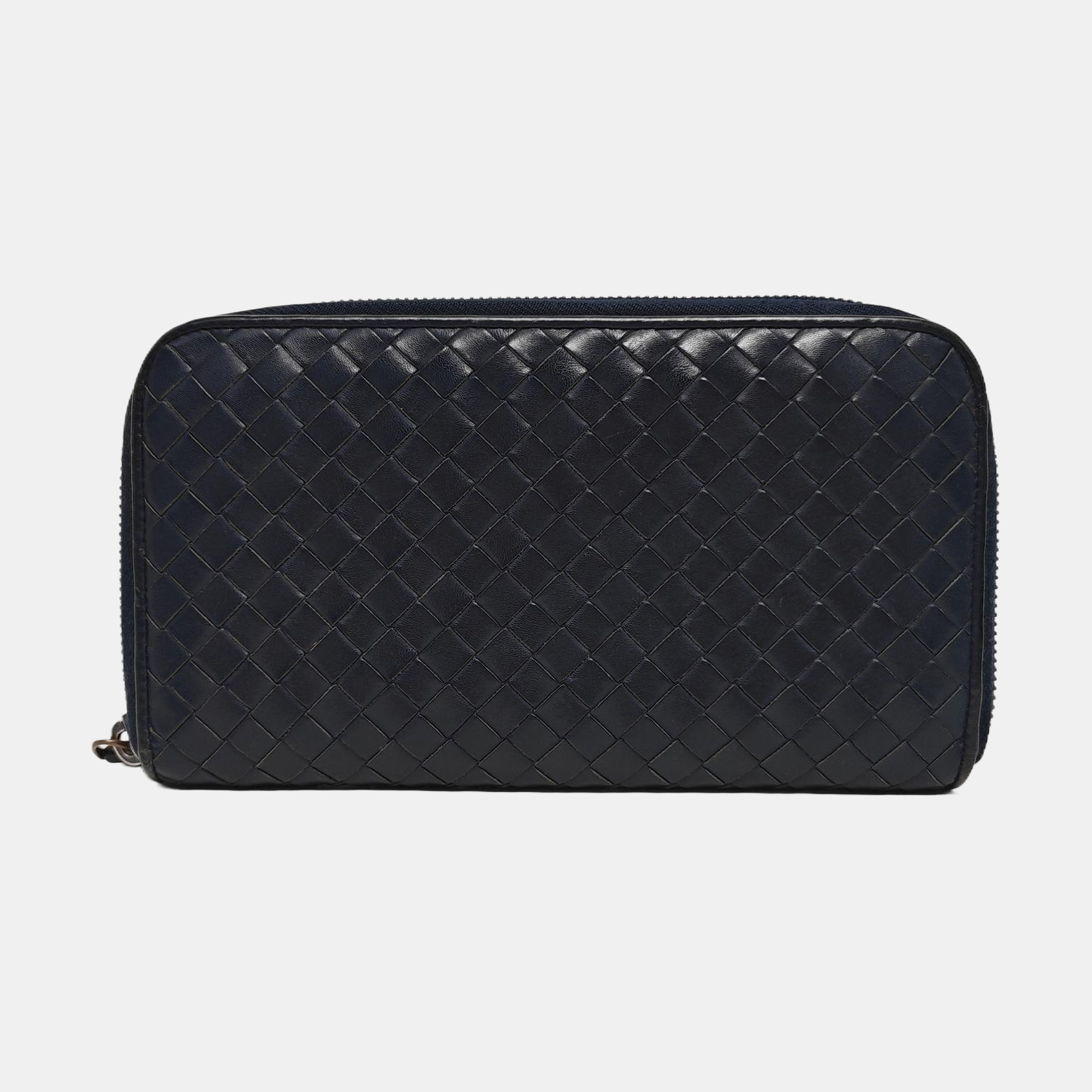 Calfskin Wallet Blue