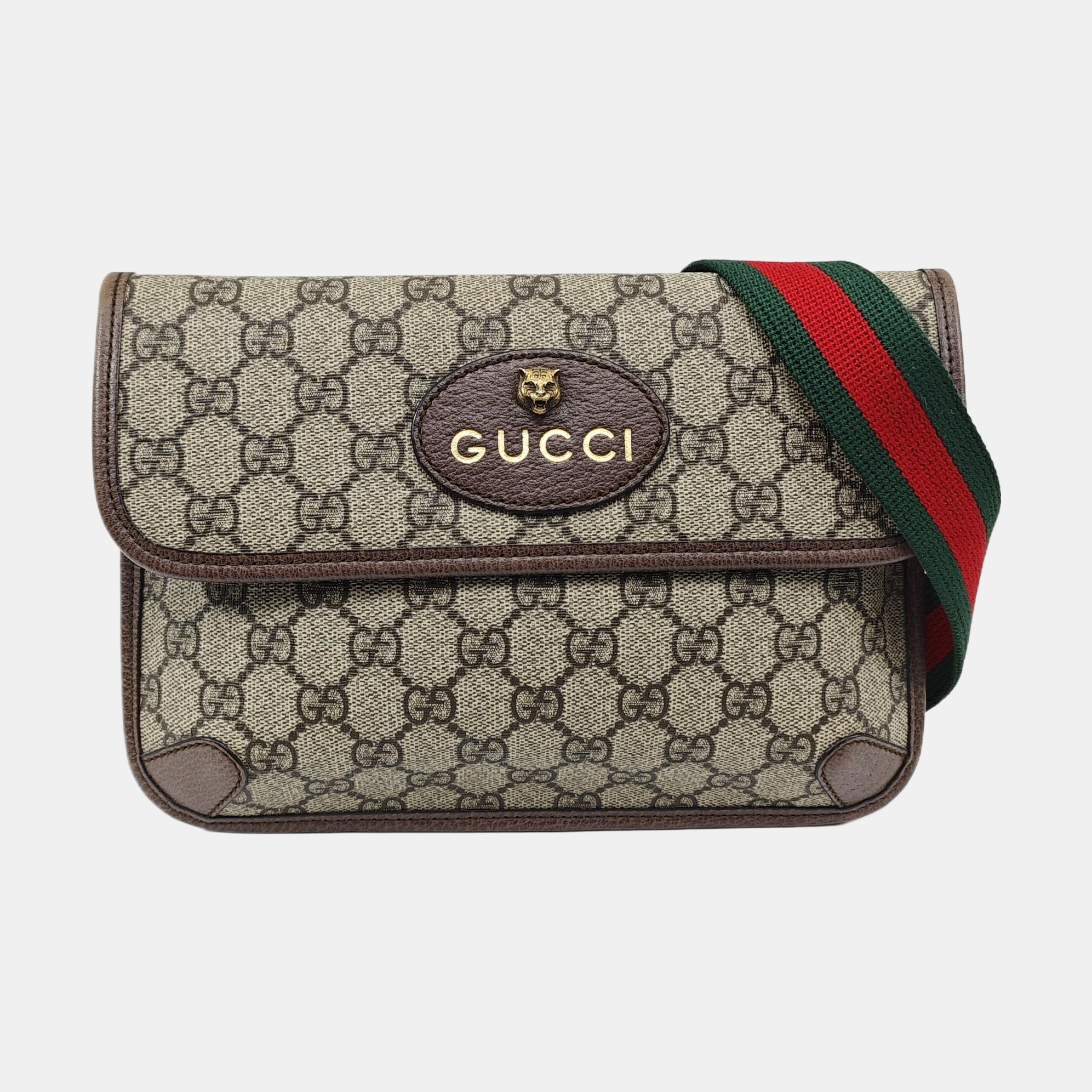 Neo Vintage Monogram Coated Canvas Beige