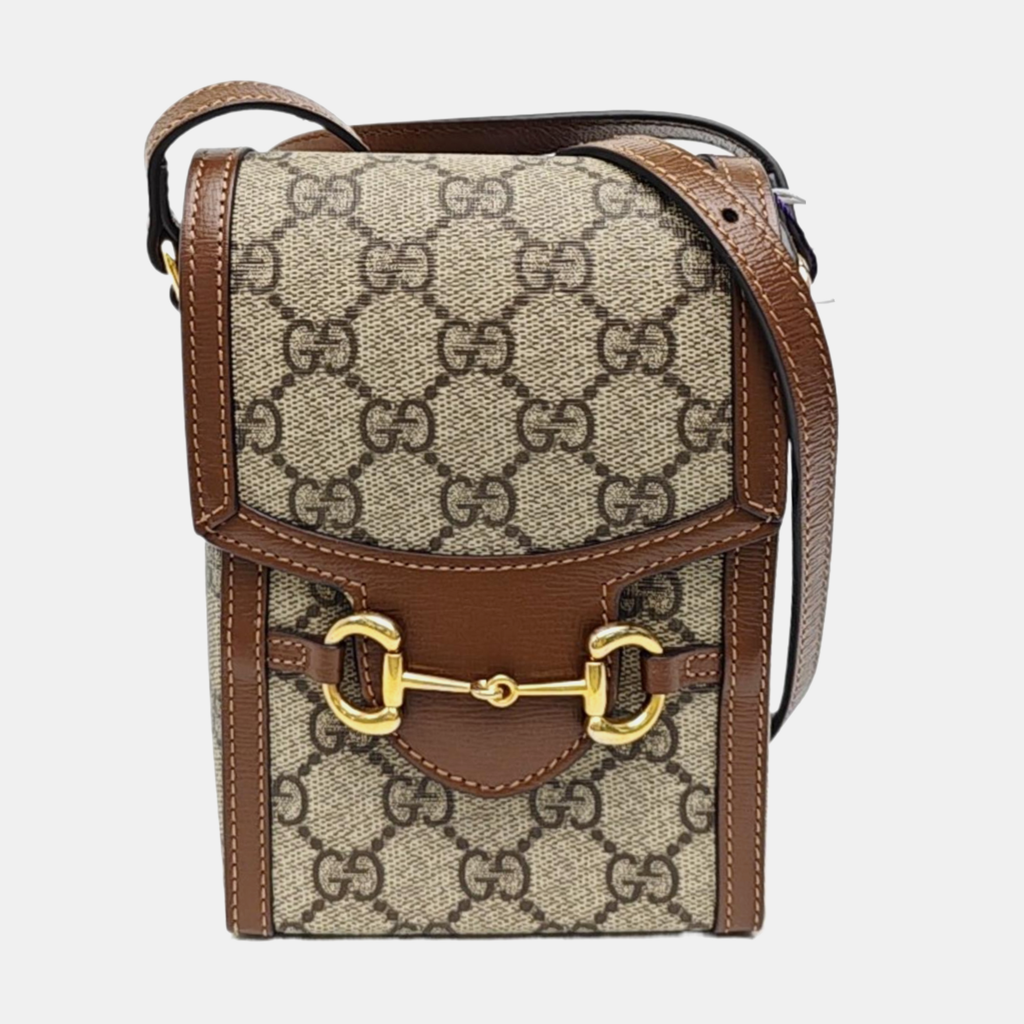 Horsebit 1955 Mini Coated Canvas Beige
