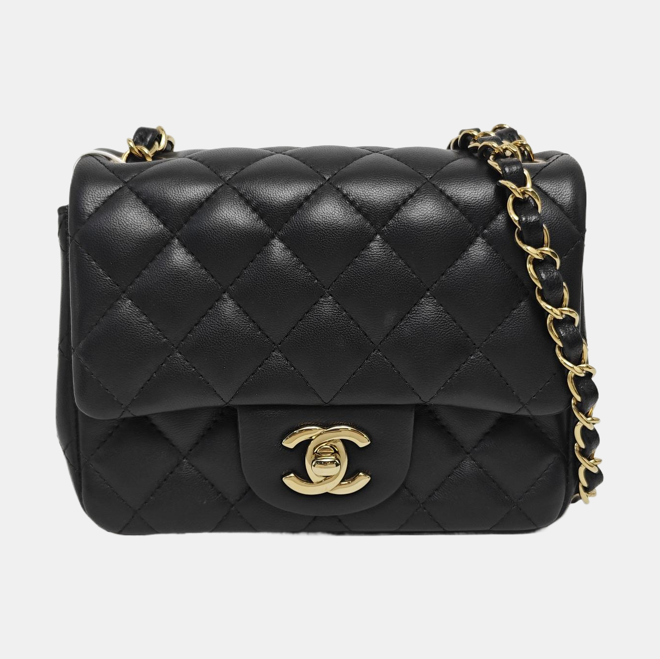 CLASSIC FLAP Mini Quilted Lambskin Black
