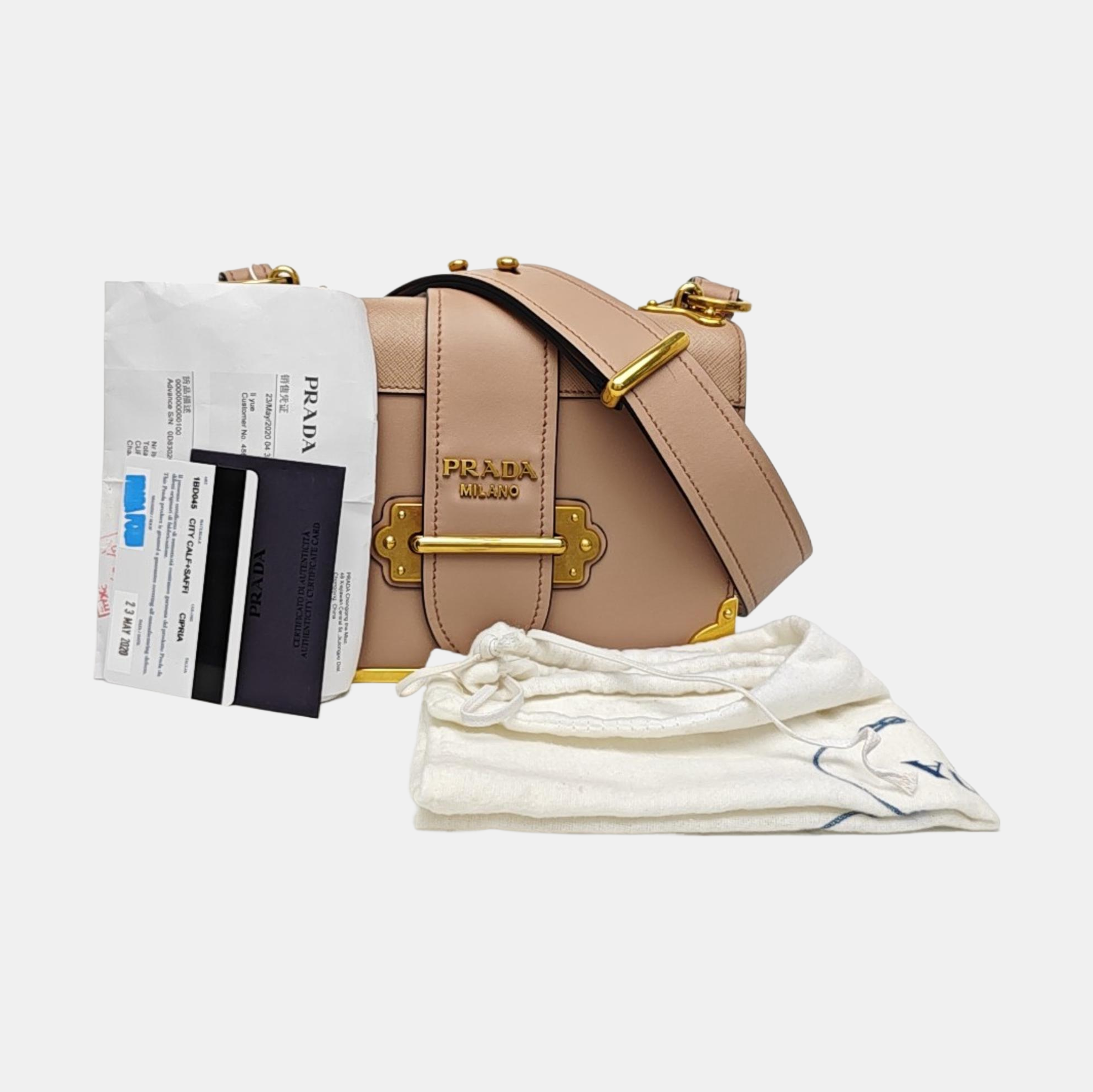 Cahier Saffiano Calfskin Pink