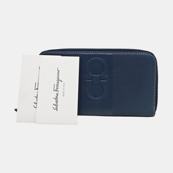 Calfskin Clutch Blue