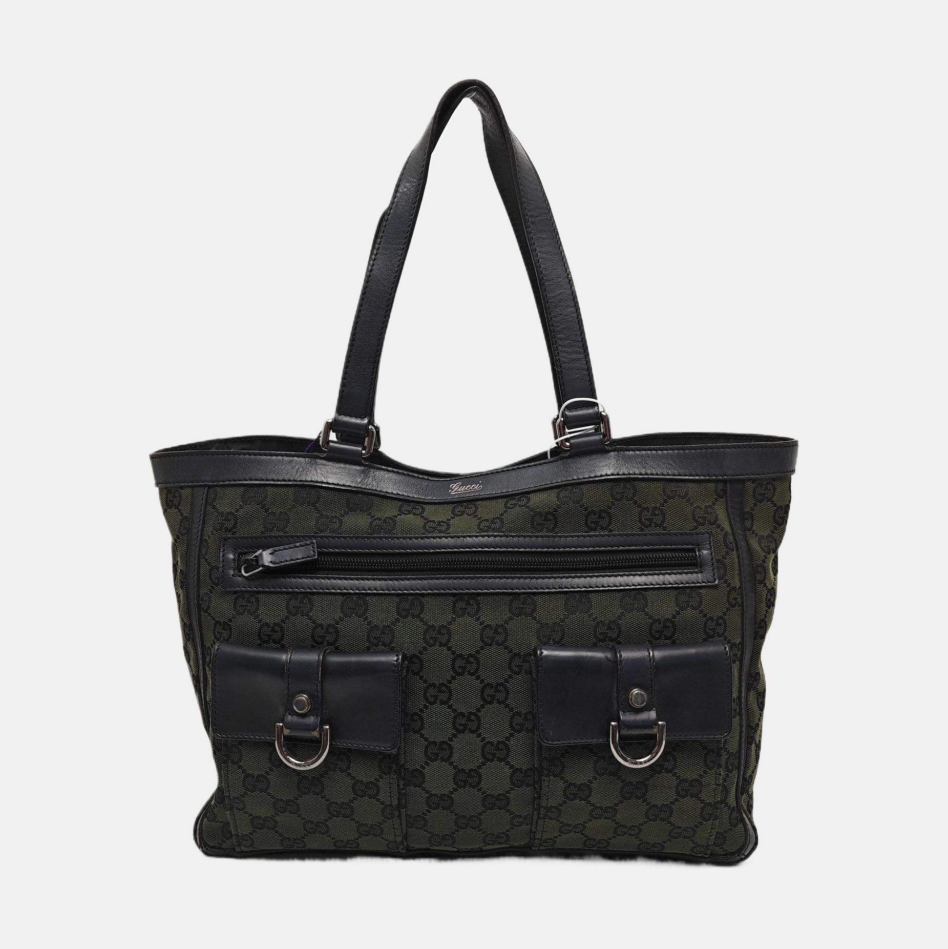 GG Imprime Monogram Canvas Green