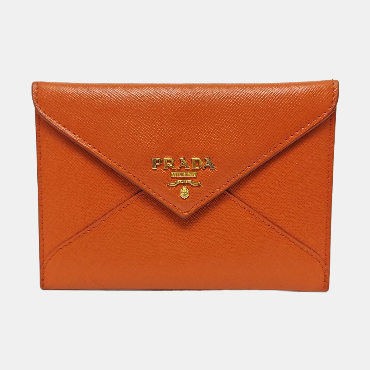 Calfskin Wallet Orange
