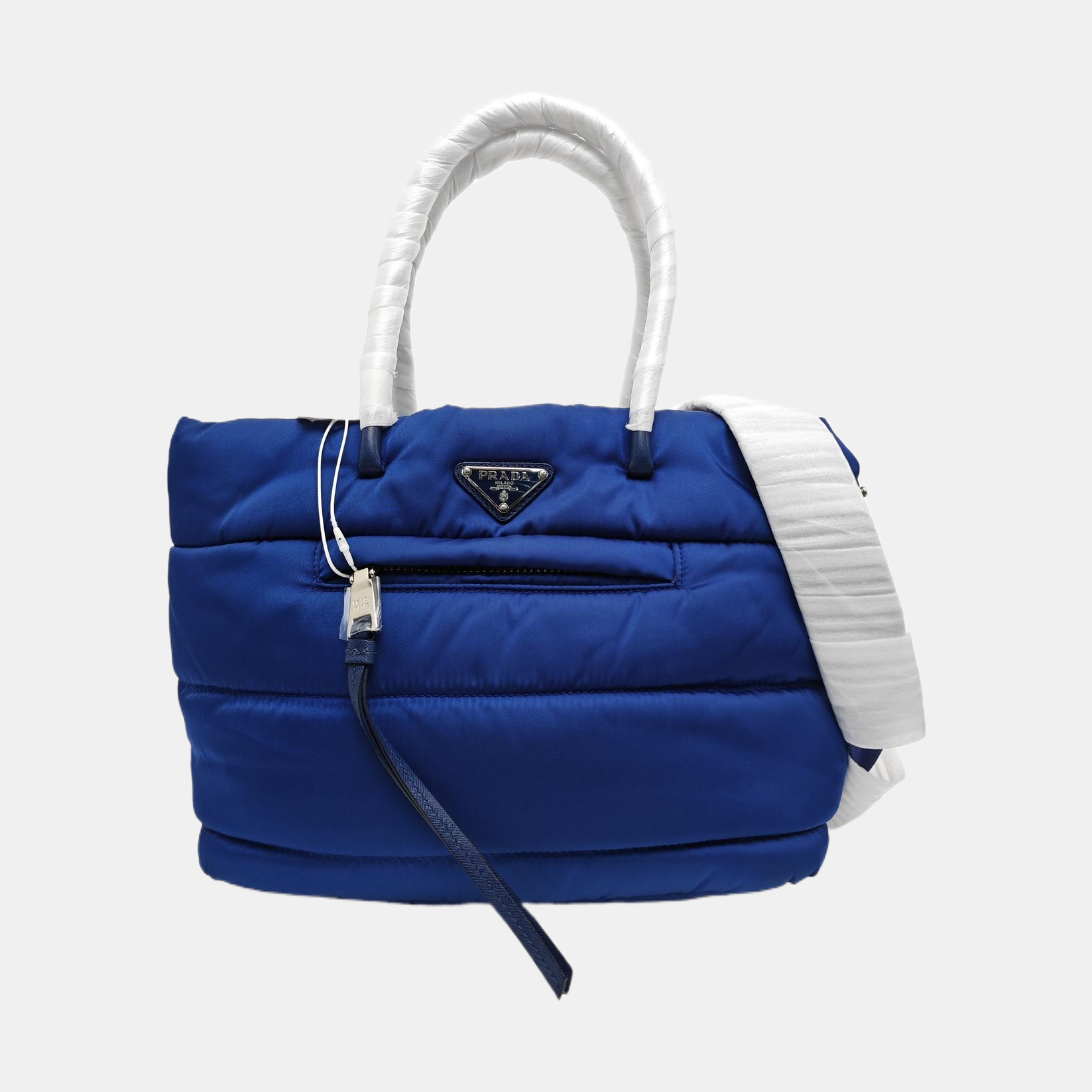 Nylon Quilted Nylon Blue