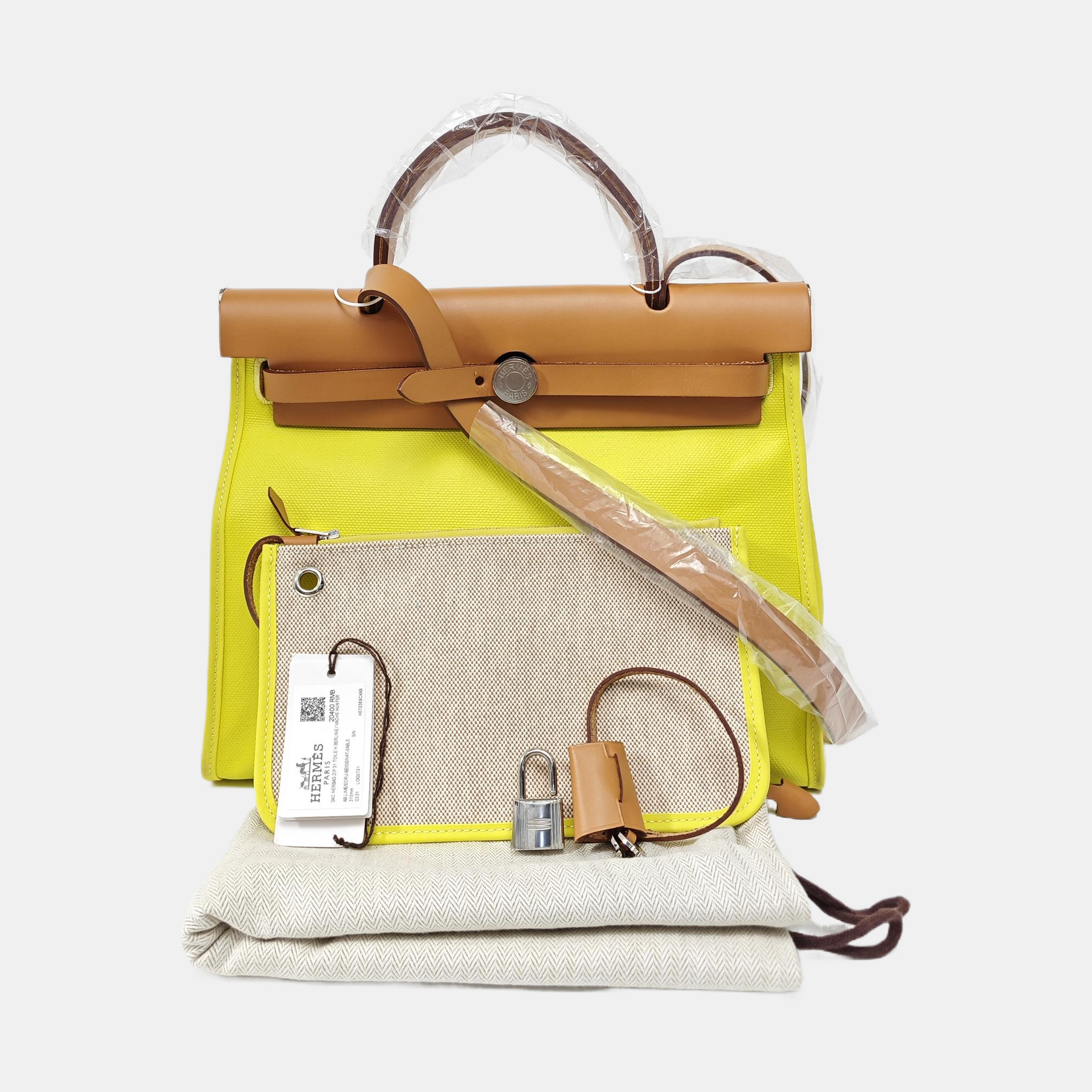 Herbag 31 Coated Canvas Yellow