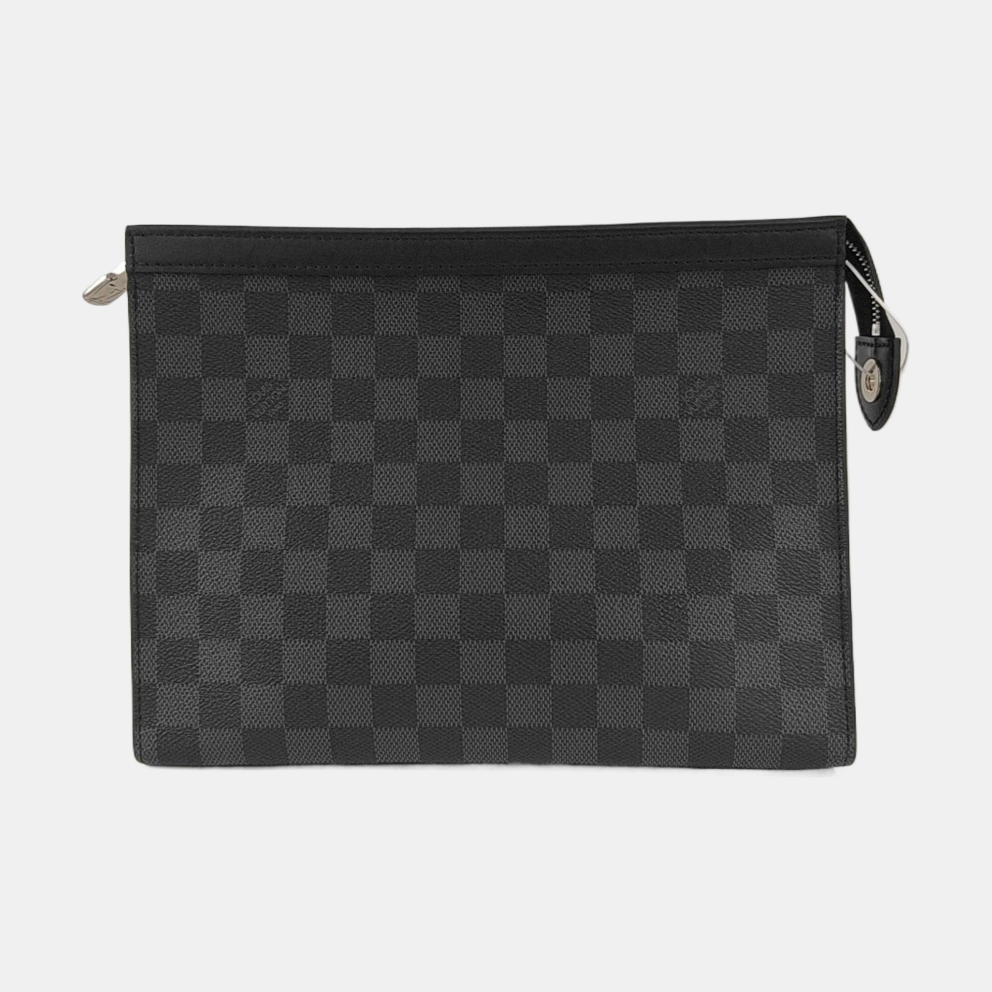 STANDING Damier Graphite Coated Canvas Gray