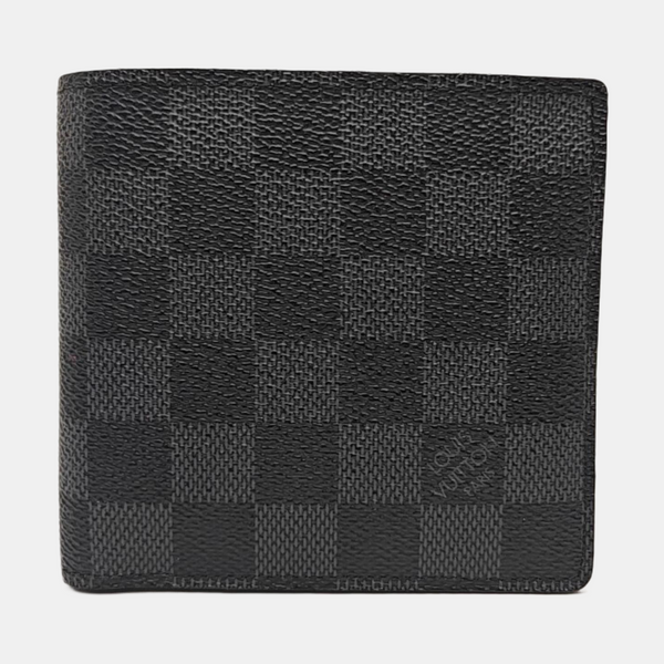 Damier Coated Canvas Wallet Blue