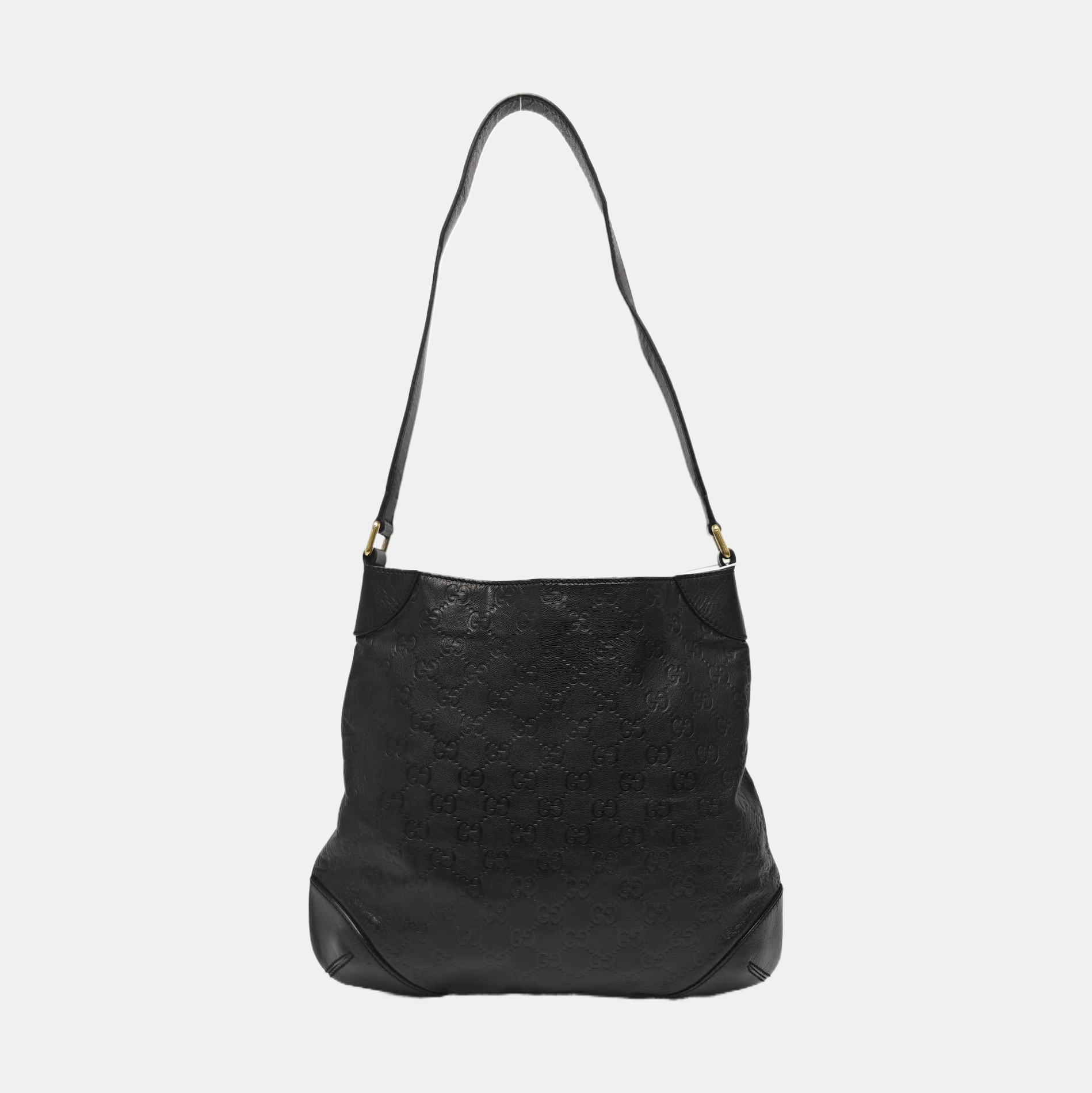 Calfskin Top Handle Bag Black