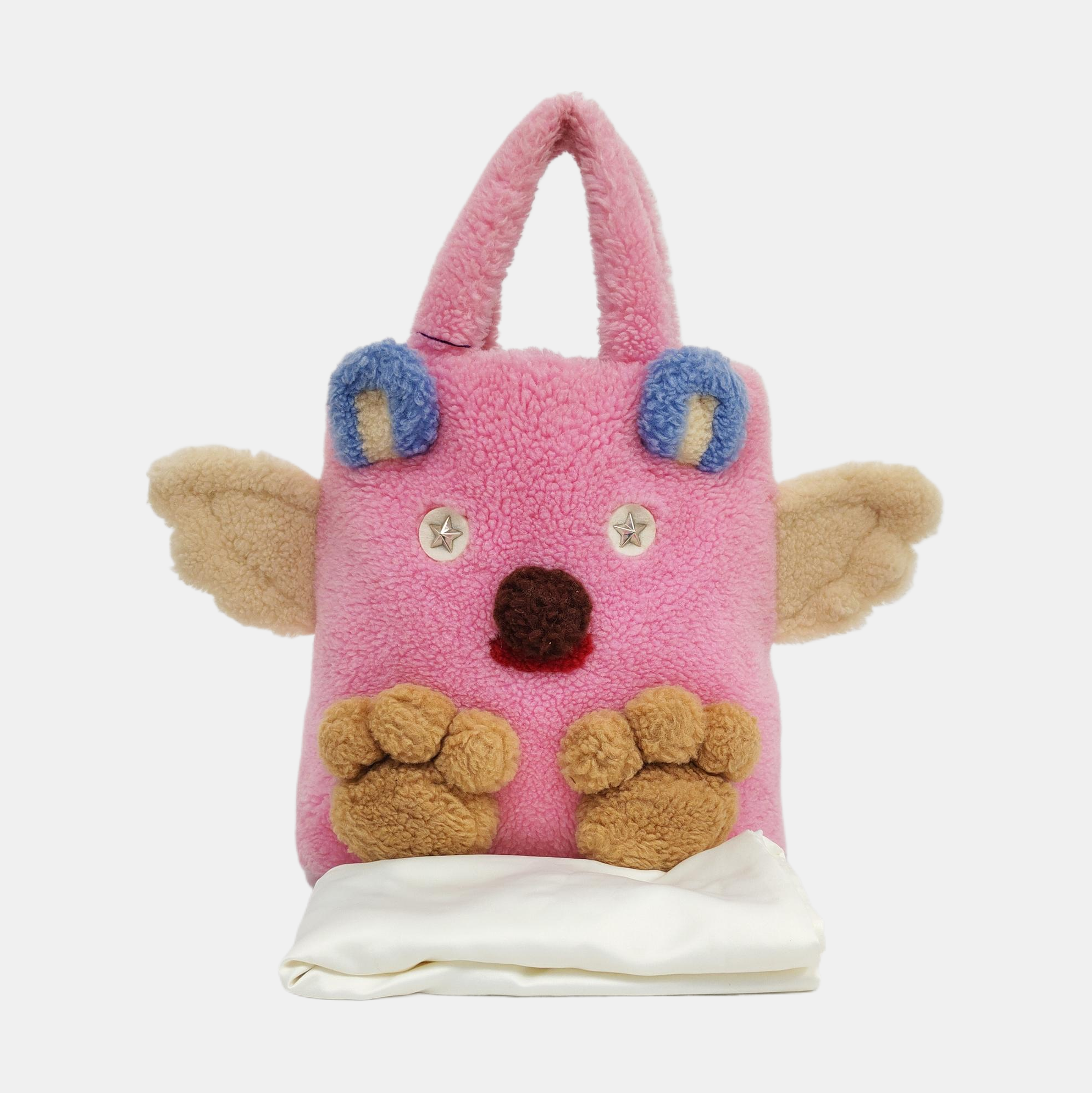 Children’s GG Bucket Sheepskin Pink