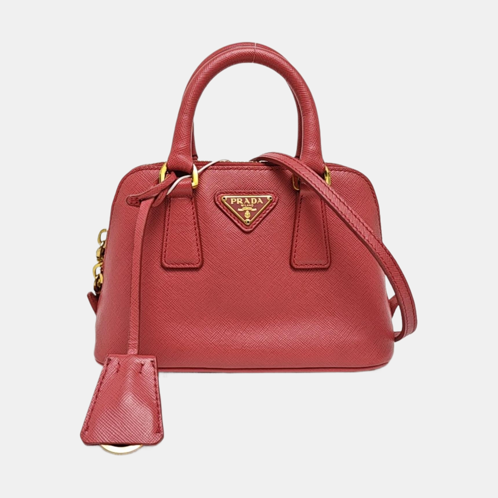 Promenade Mini Calfskin Red
