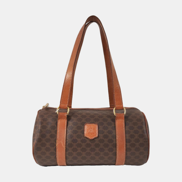 MACADAM BOSTON Coated Canvas Brown