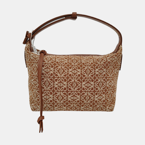 Monogram Canvas Top Handle Bag Brown