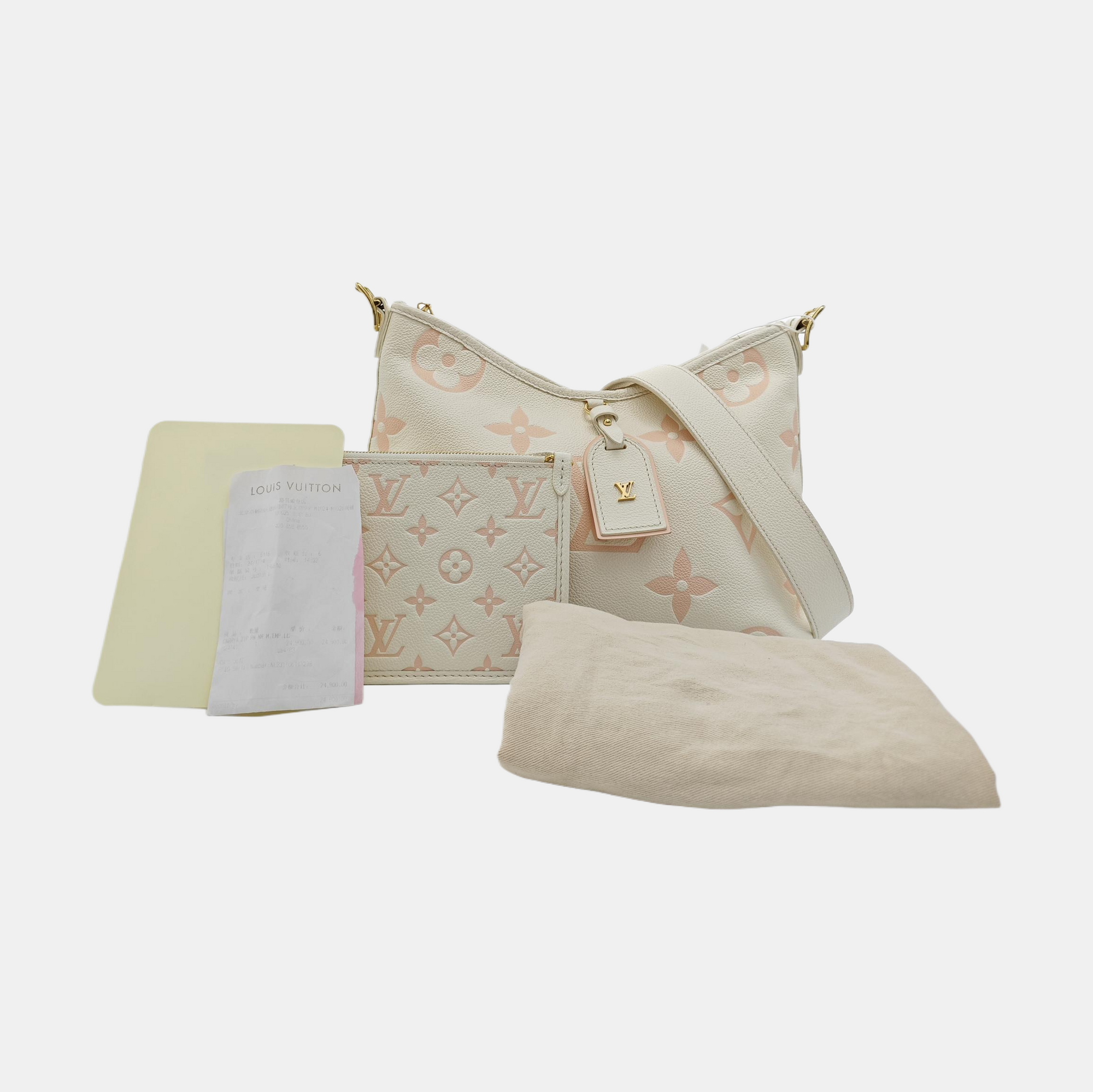 CARRYALL PM Monogram Calfskin White