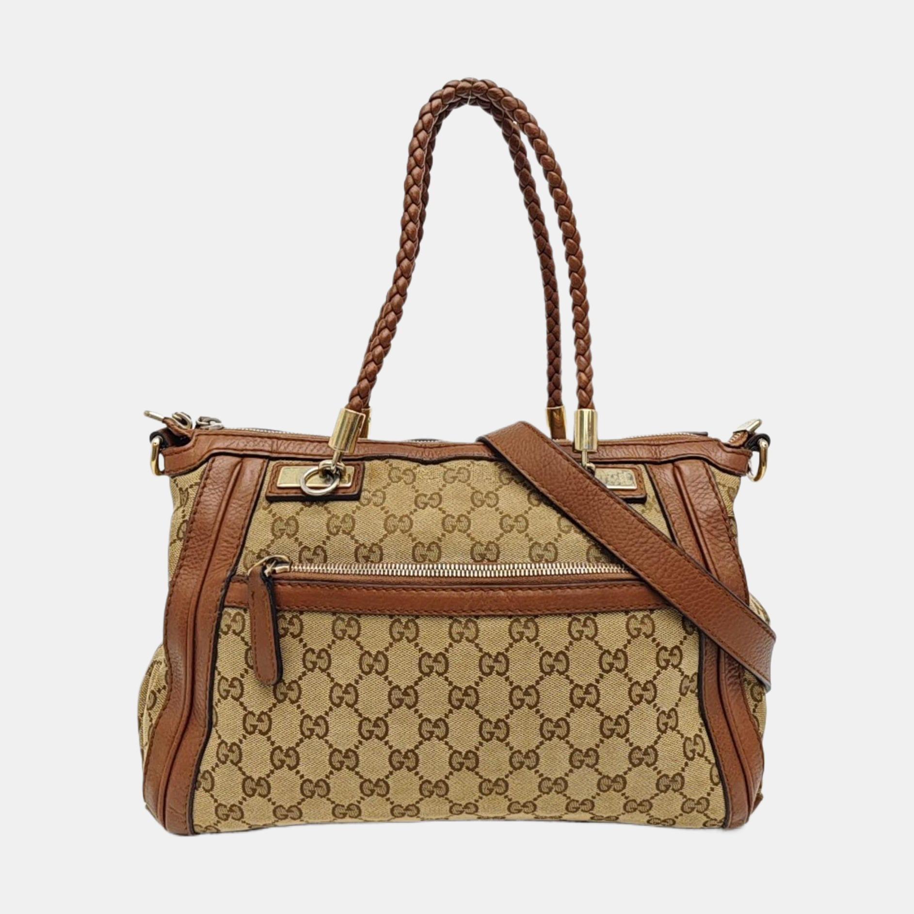Bella Monogram Canvas Beige