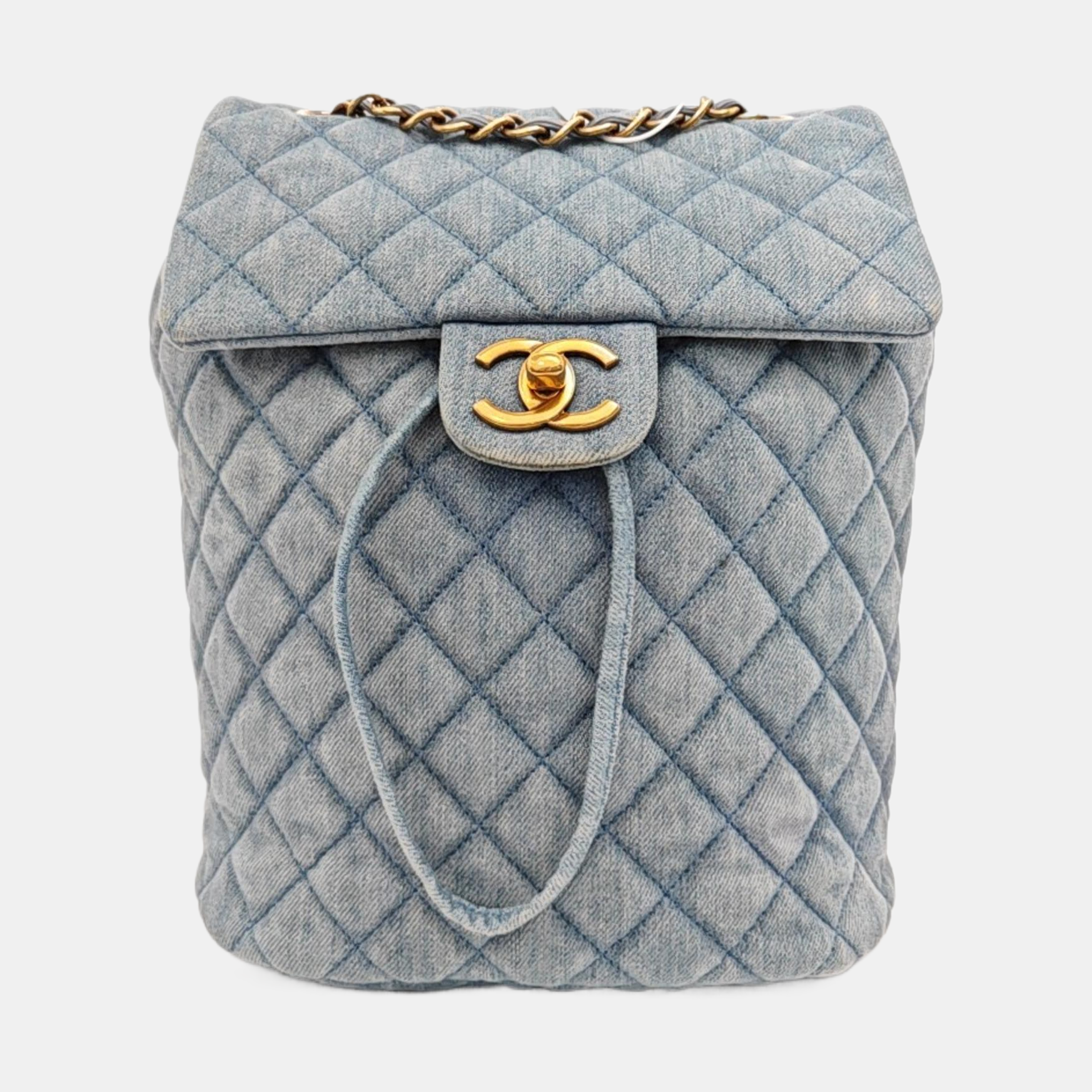 URBAN SPIRIT Small Quilted Canvas Blue