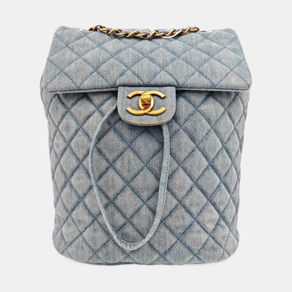 URBAN SPIRIT Small Quilted Canvas Blue