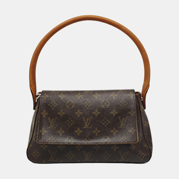 LOOPING PM Monogram Coated Canvas Brown
