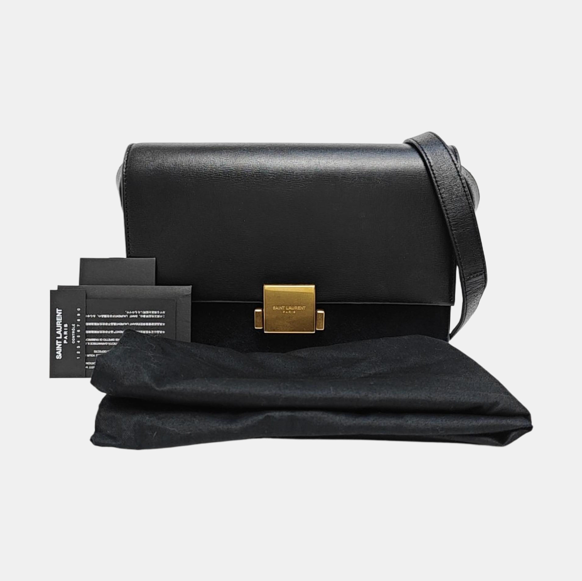 BELLECHASSE Medium Calfskin Black