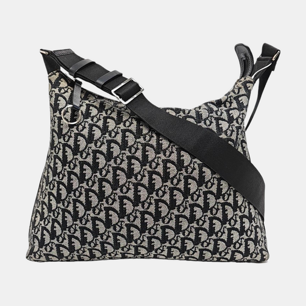 Vintage Trotter Oblique Canvas Black