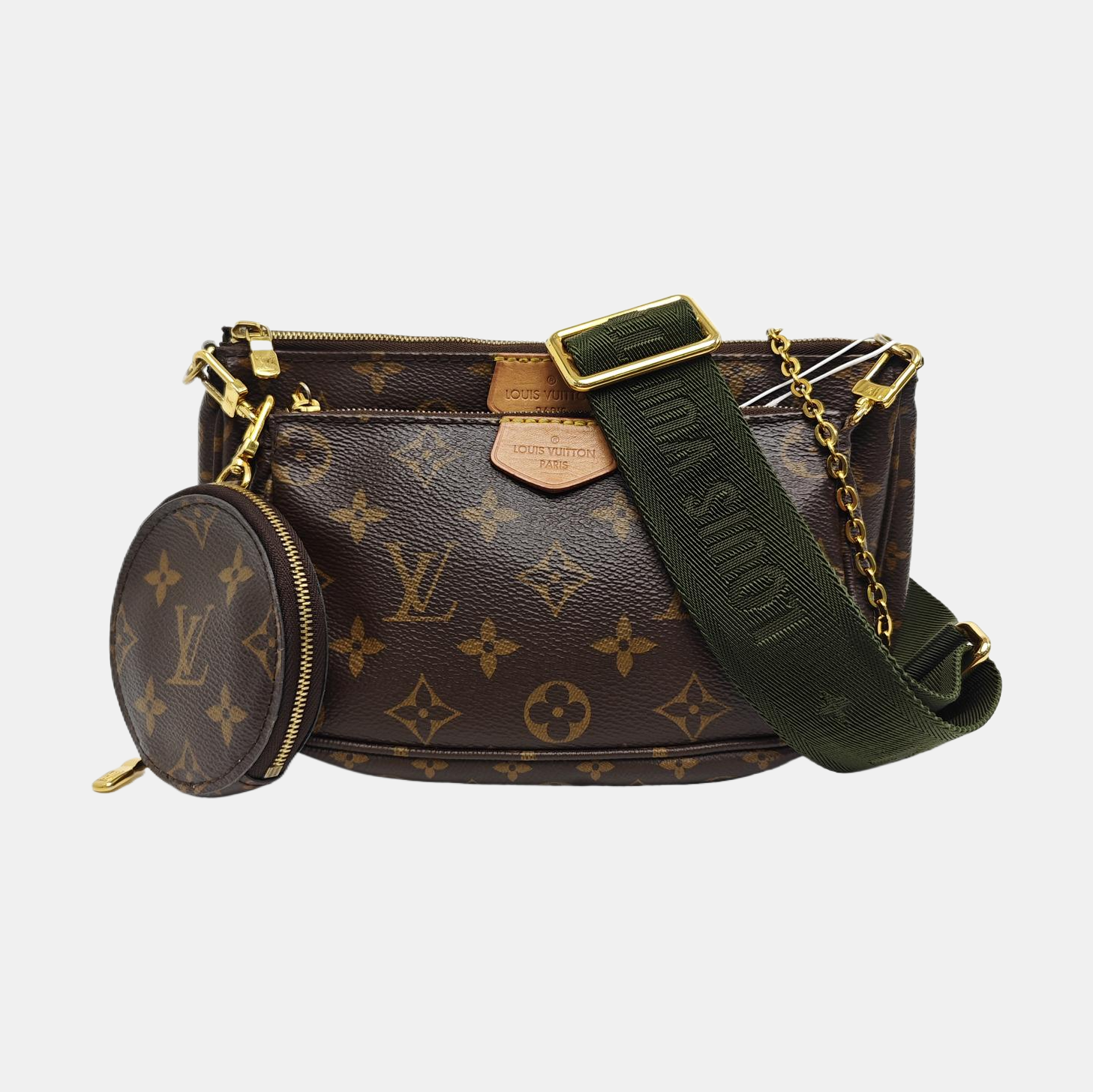 MULTI Monogram Coated Canvas Brown