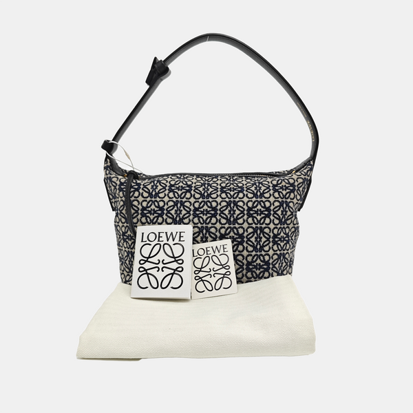 Monogram Canvas Top Handle Bag Blue