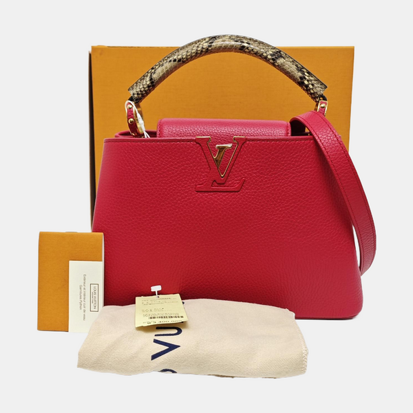CAPUCINES BB Calfskin Red