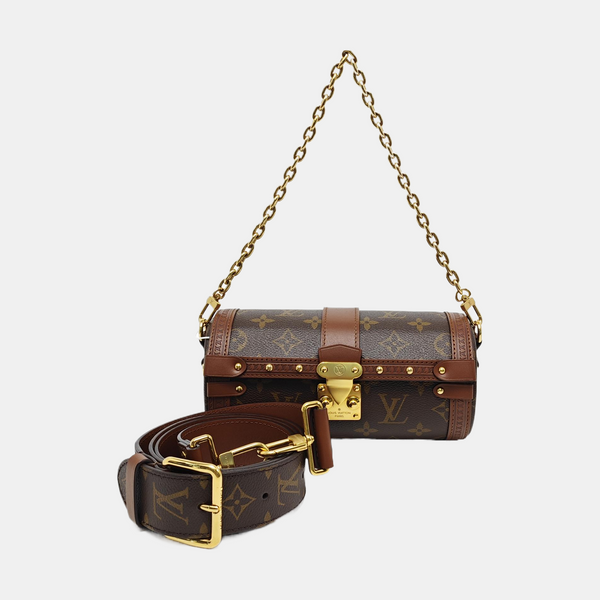 PAPILLON 19 Monogram Coated Canvas Brown