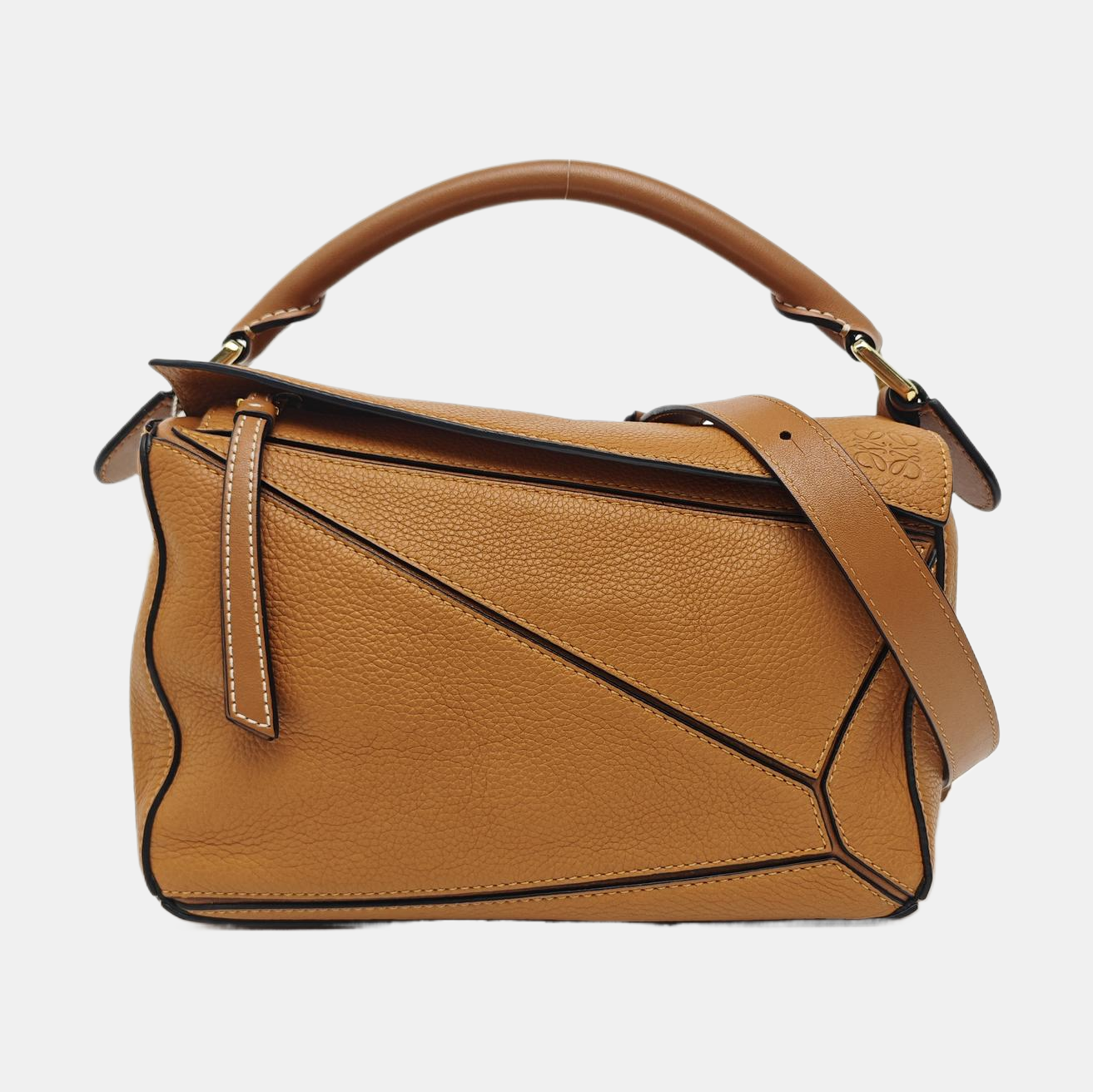 Puzzle Small Calfskin Brown
