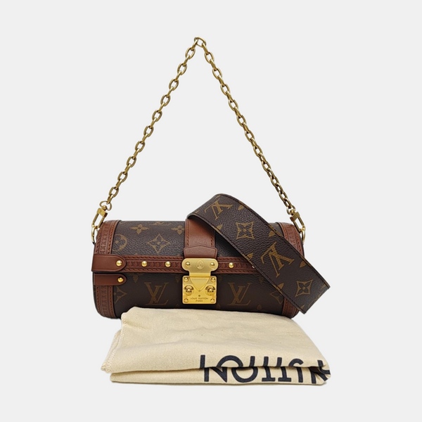 PAPILLON 19 Monogram Coated Canvas Brown
