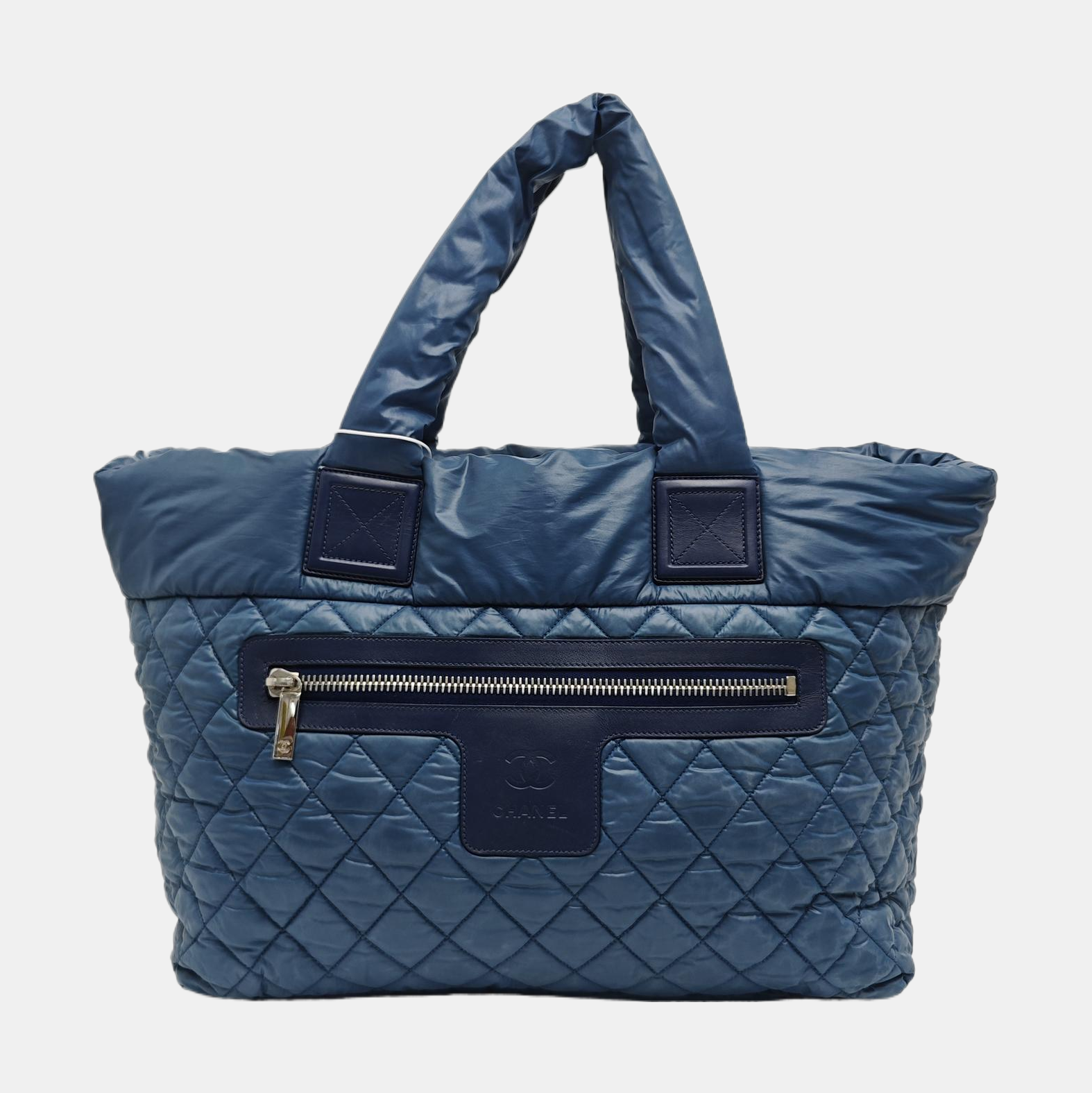 COCO COCOON Quilted Nylon Blue