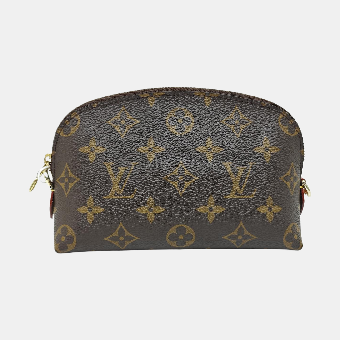 COSMETIC PM Monogram Coated Canvas Brown