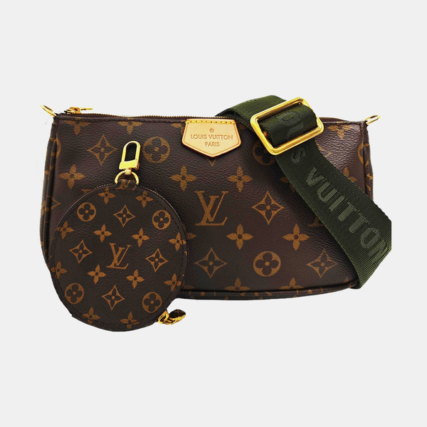 MULTI Monogram Coated Canvas Brown