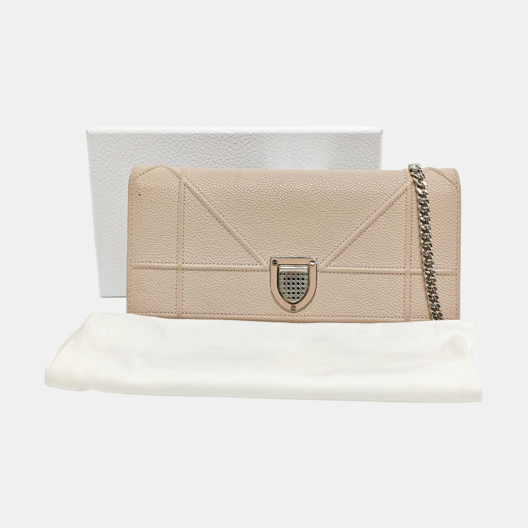 Diorama Cannage Calfskin Pink