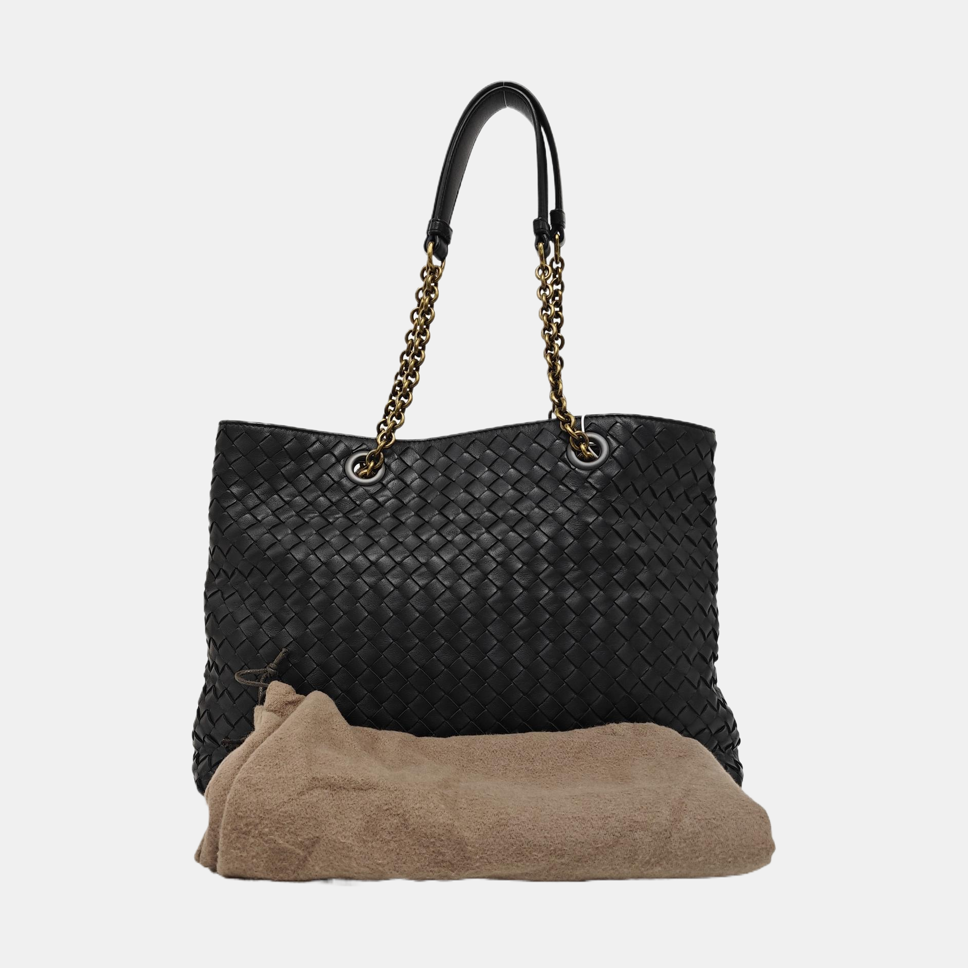 Tote Lambskin Black