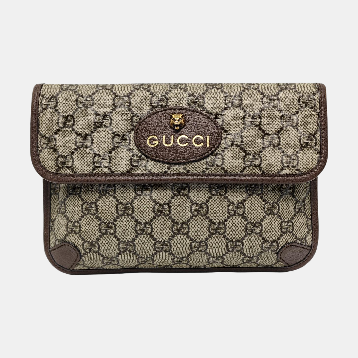Neo Vintage Monogram Coated Canvas Beige