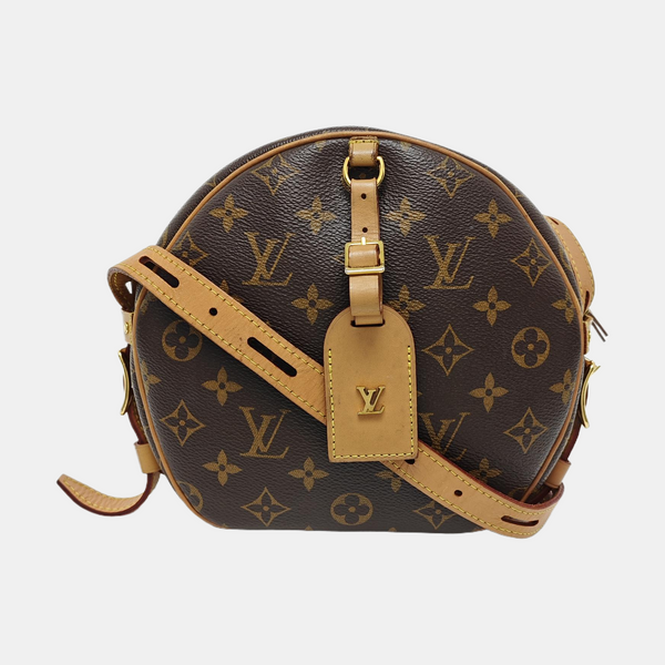BOITE CHAPEAU MM Monogram Coated Canvas Brown