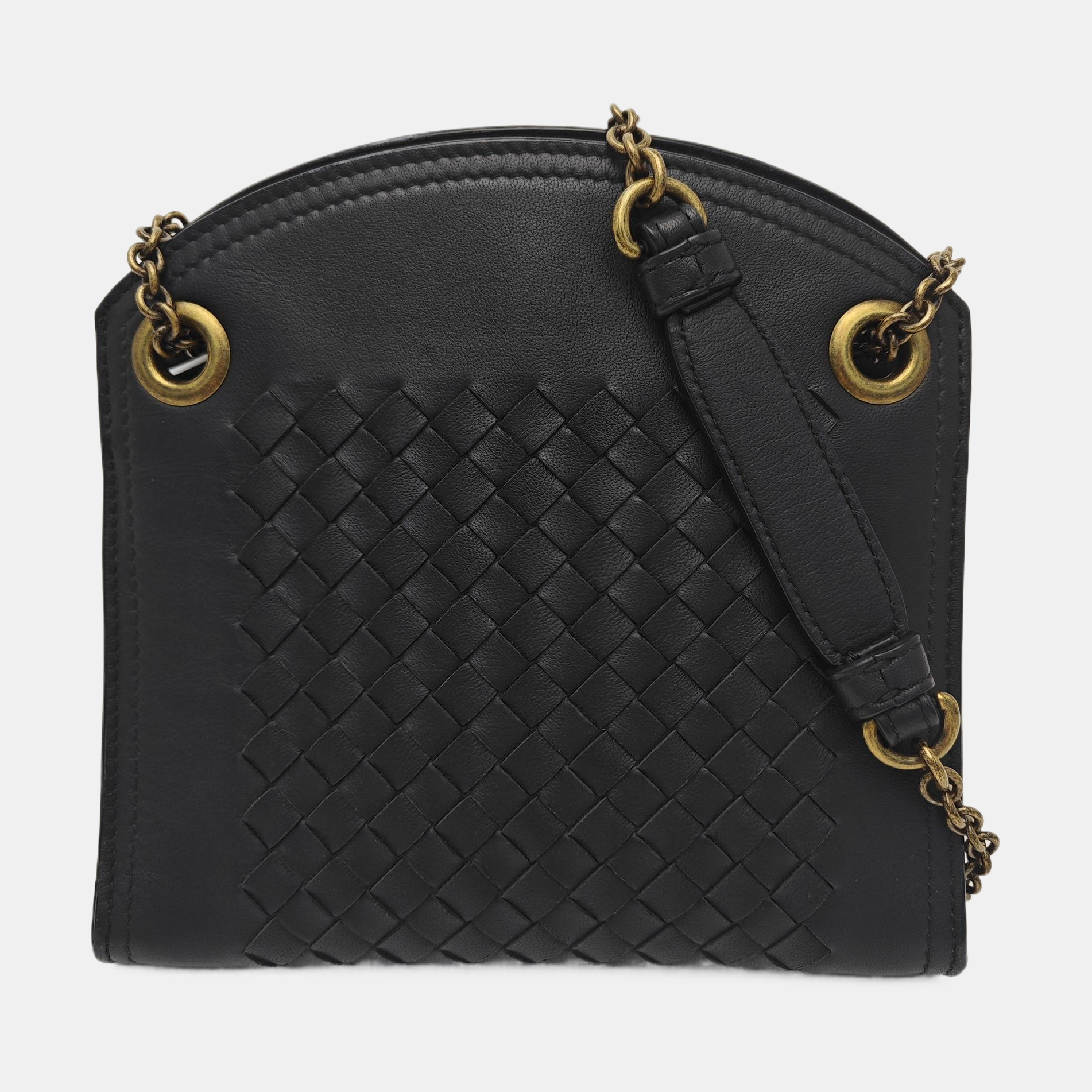 Lambskin Tote Bag Black