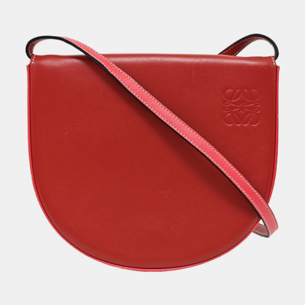 Heel Calfskin Red