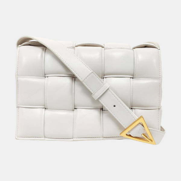 Cassette Medium Lambskin White