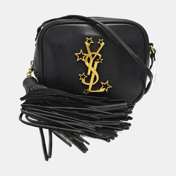 Calfskin Shoulder Bag Black