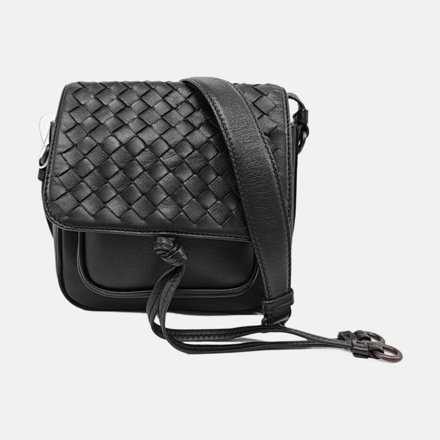 Calfskin Shoulder Bag Black