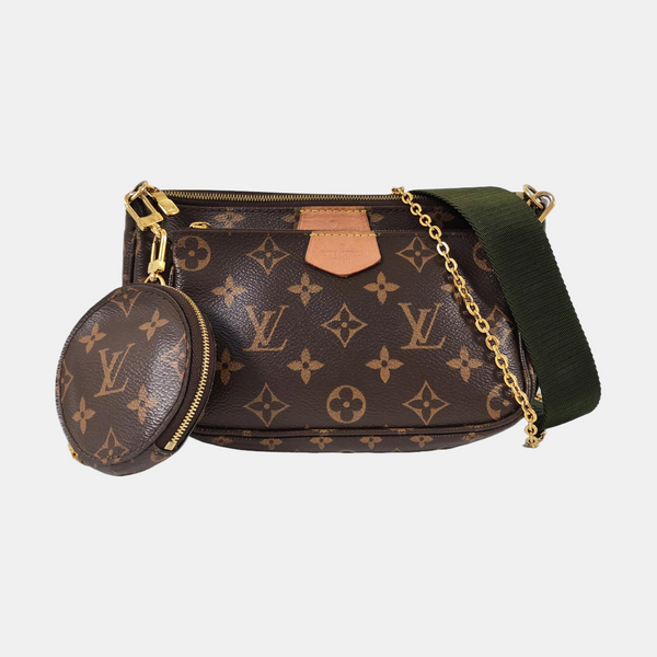 MULTI Monogram Coated Canvas Brown