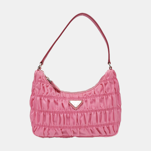 Re-Edition2005 Mini Quilted Nylon Pink