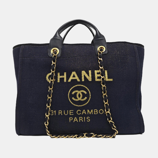 DEAUVILLE Large Special Material Blue