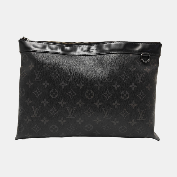 DISCOVERY Monogram Coated Canvas Black
