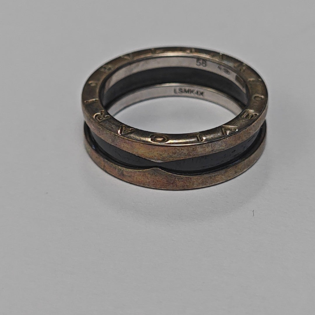 B.ZERO1 925 Sterling Silver Ring EU 58